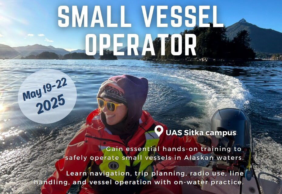 Registration now open for small vessel operator course