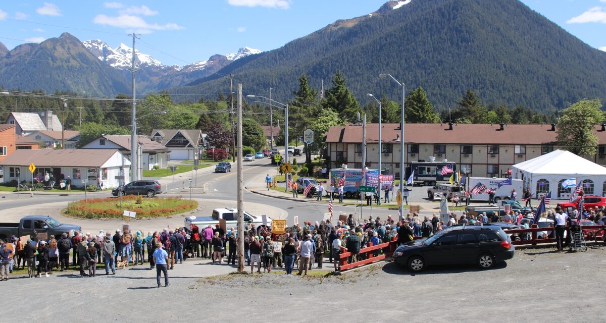 Sitkans join in national ‘No Kings’ march on Saturday