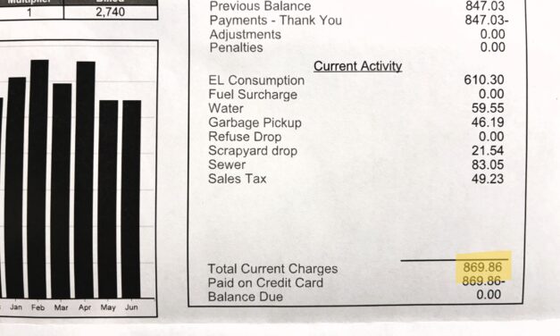 Sitka rate payers burned by cold spring weather