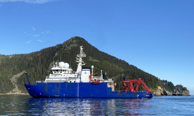 Research vessel visits Sitka to snag samples of ocean floor