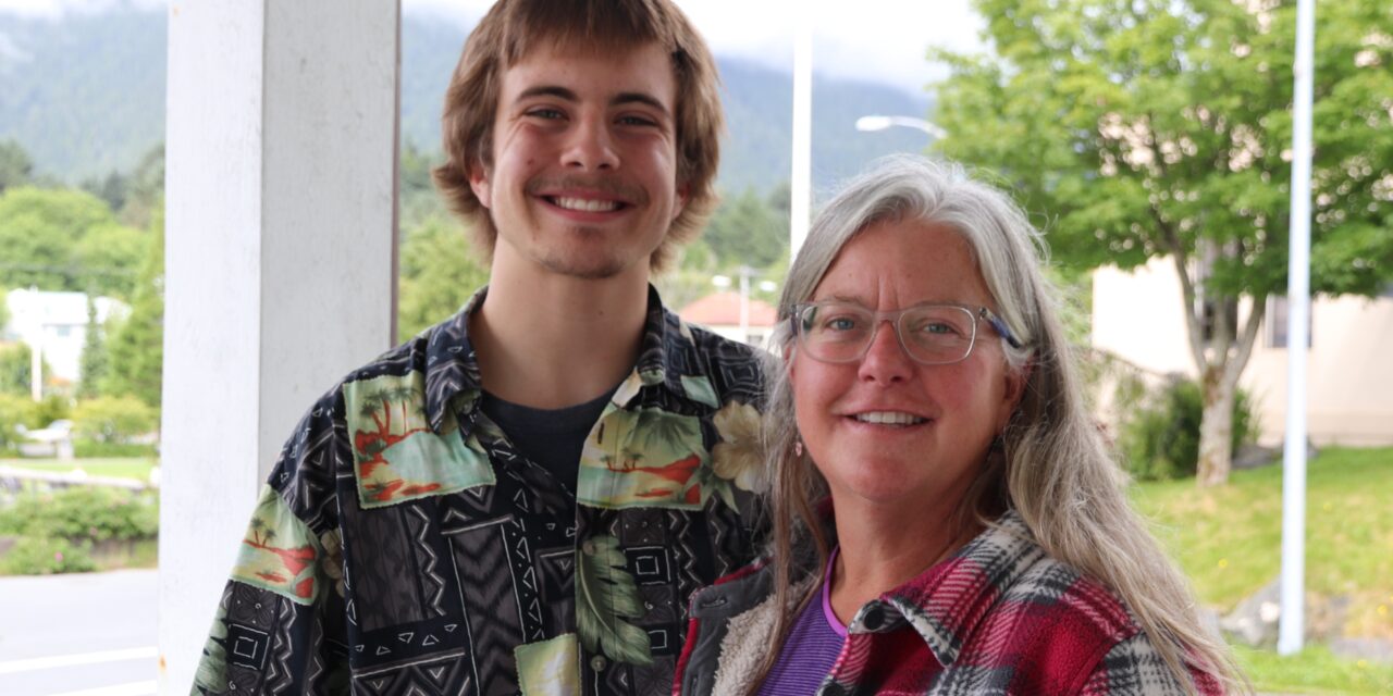 With quick thinking and a garden hose, mother and son extinguish Sitka house fire