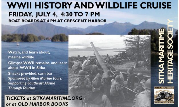 Sitka Maritime Heritage Society to host WWII history and wildlife cruise