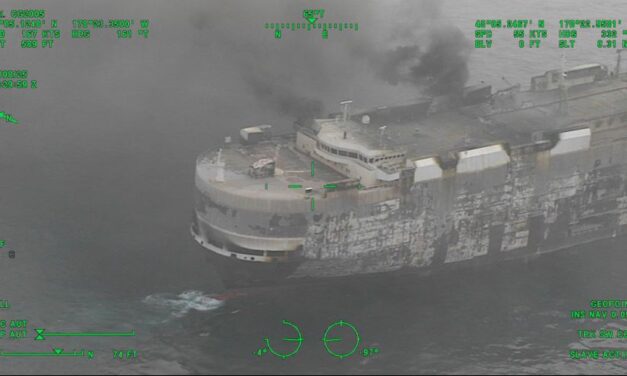 Alaska Marine Lines will no longer ship electric vehicles due to fire risk