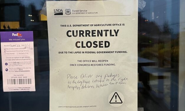 Federal government shuts down on final day of Sitka’s cruise season