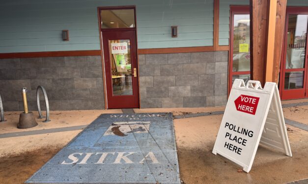 ‘Folks are engaged’: voters turn out at Harrigan Centennial Hall