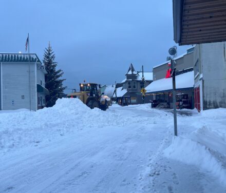 Which roads get plowed first in Wrangell
