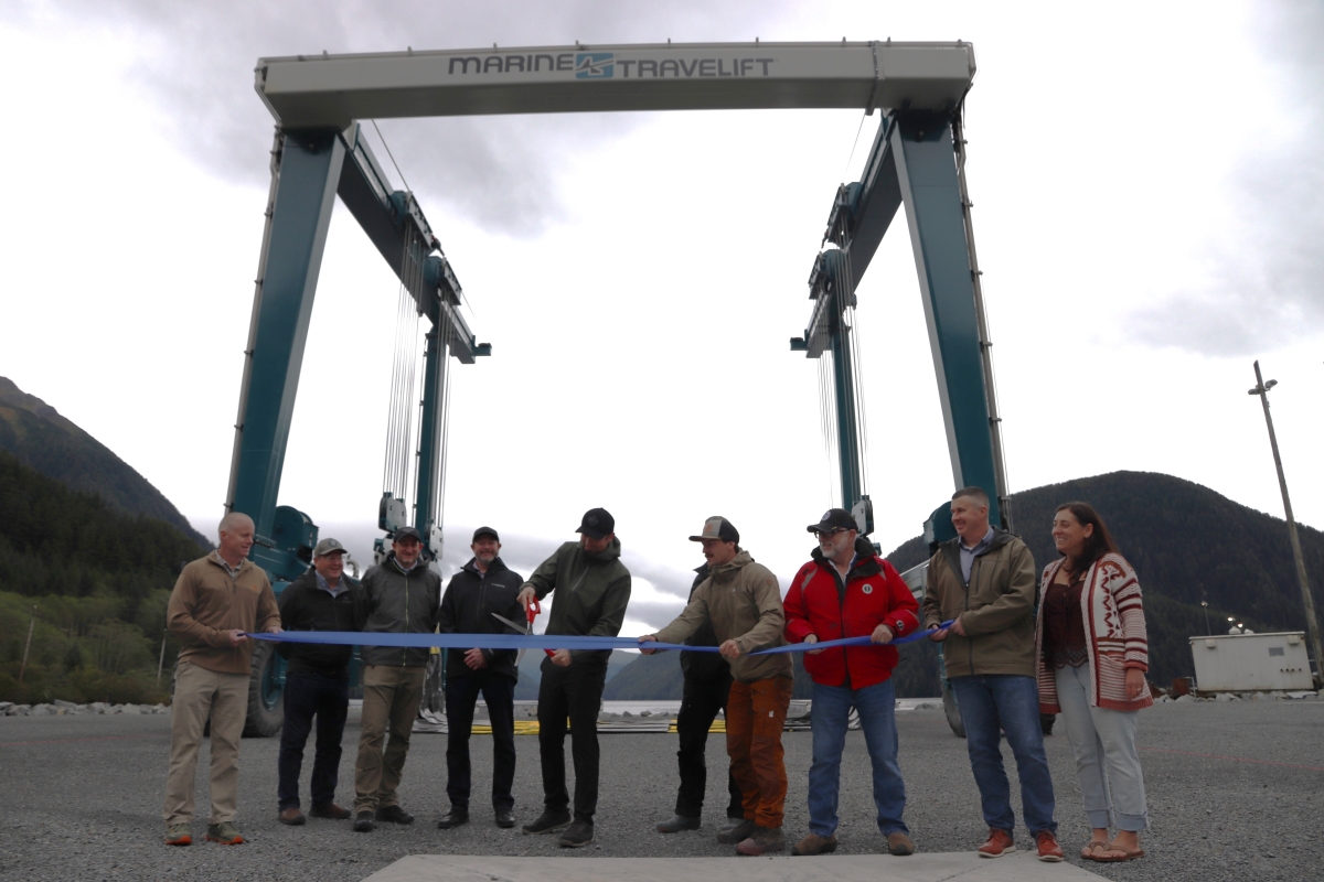 Inaugural trades fair commemorates grand opening of Sitka’s latest marine haul out