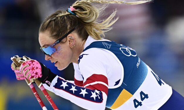 U.S. cross-country star Jessie Diggins claims bronze, medaling in third straight Olympics