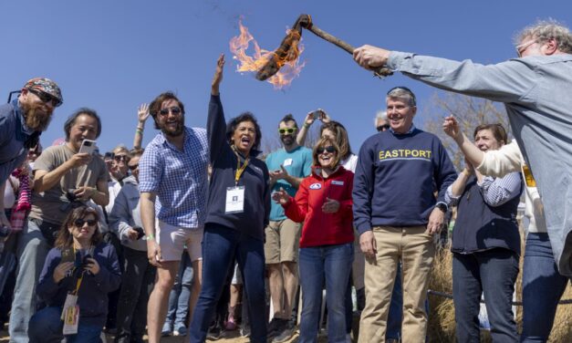 Decades ago, a Maryland sailor burned his winter socks. Now it’s a spring tradition