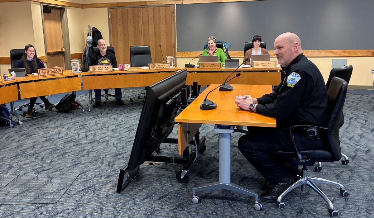 Rising in ranks, Sitka police lieutenant steps up to lead department
