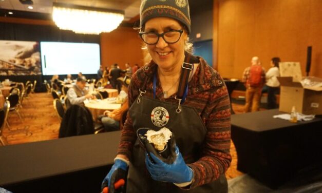 Alaska mariculture industry, though dwarfed by those in other states, continues to grow