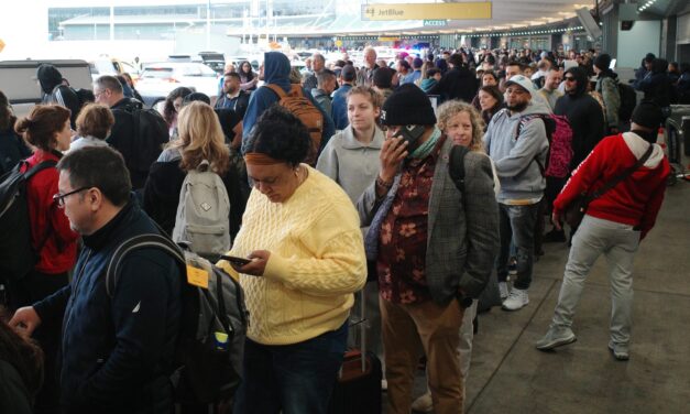 Stuck in a long TSA line? Here are some strategies if you need to rebook your flight