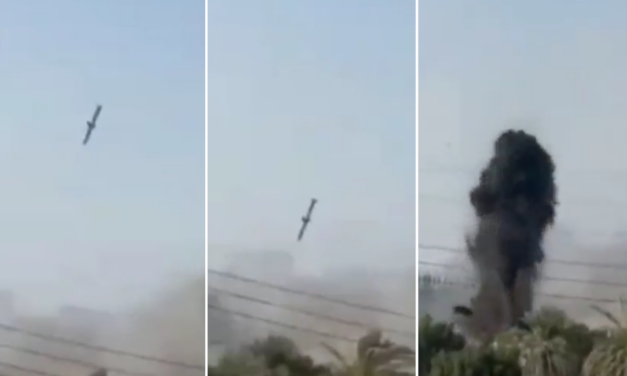 Video appears to show U.S. cruise missile striking Iranian school compound