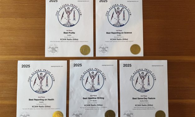 KCAW newsroom brings home five Alaska Press Club Awards