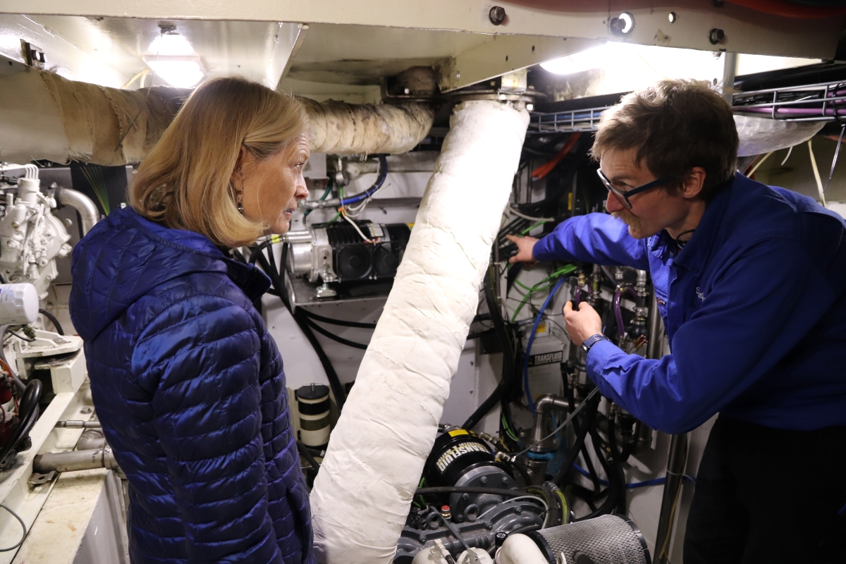 Sen. Lisa Murkowski christens Alaska’s “transformational” hybrid commercial fishing vessel
