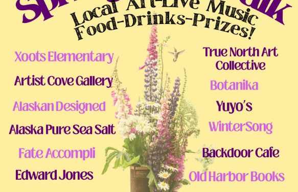 Local art and music is in full bloom at this year’s Spring Art Walk