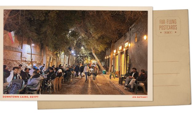 Greetings from downtown Cairo, where unpretentious cafés are part of centuries-old charm