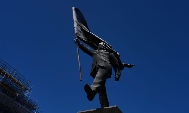 Banksy confirms new statue installed in central London is his work