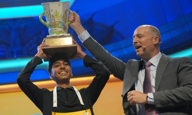 Shrey Parikh, 14, wins the Scripps Spelling Bee after a nail-biting ‘spell-off’