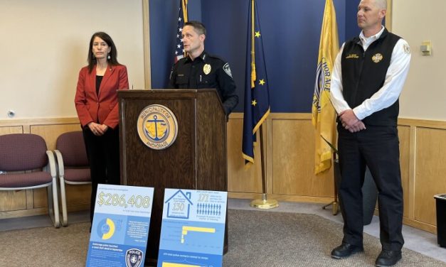 Anchorage officials say public safety is improving in the city