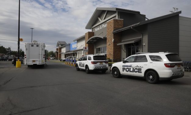Shootout with police at South Anchorage Walmart leaves man dead and officer injured, police chief says
