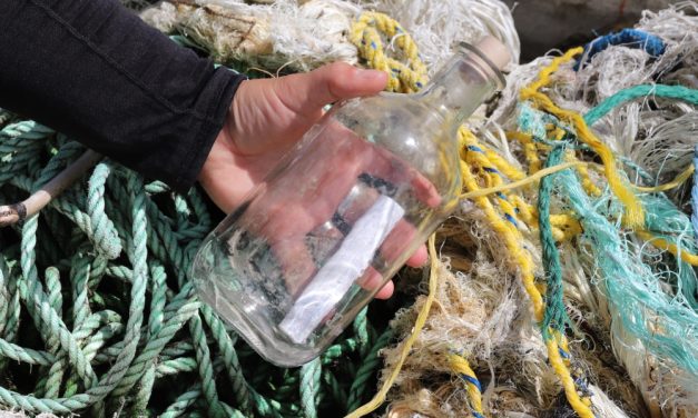 Message in a bottle is a page of Sitka’s marine debris story