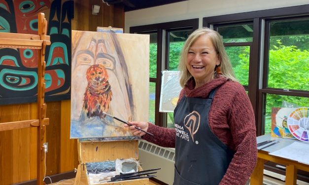 Artist returns to ancestral home for residency in Sitka