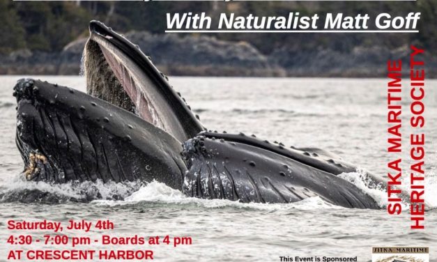 Naturalist-led cruise to cap Fourth of July in Sitka
