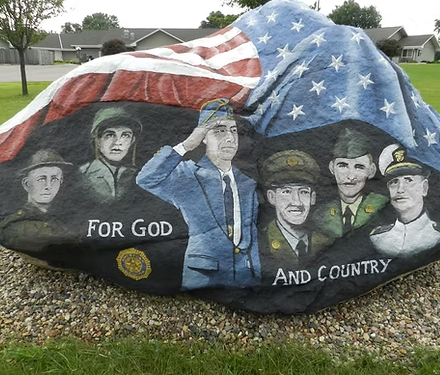 Wrangell’s Freedom Rock supported by Marian Glenz Fund