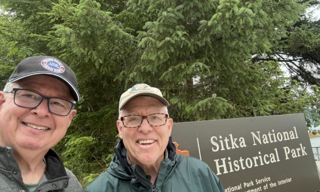 Man with plan to visit every National Park site hits major milestone in Sitka