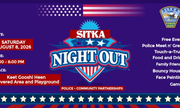Sitka Police to host ‘National Night Out’ on Saturday
