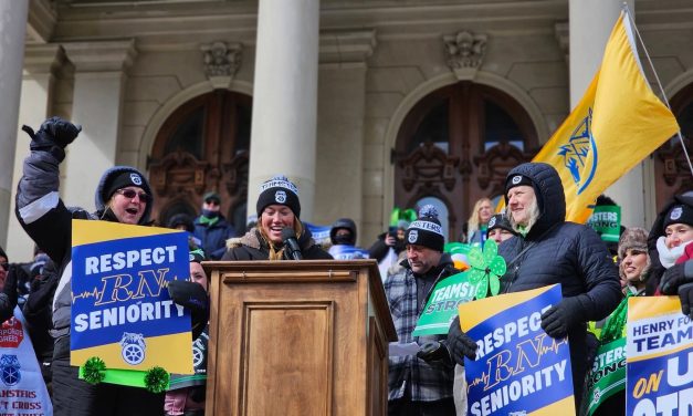 Striking hospital employees sound alarm over workplace violence