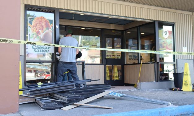 Man charged with five felonies after allegedly crashing truck into Ketchikan businesses