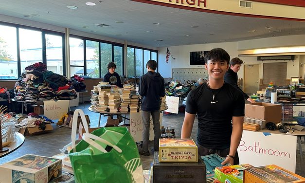 Sitka student-led garage sale raising funds to give back