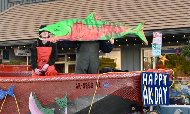 Snapshots of 2026 Alaska Day parade