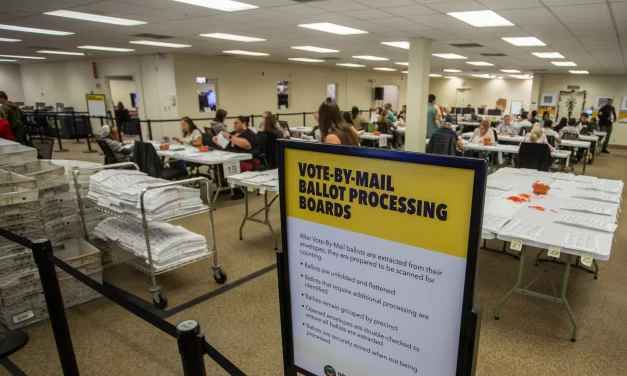 Judge denies the Justice Department’s bid to stop processing California ballots